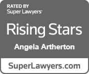 Rated By Super Lawyers | Rising Stars | Angela Artherton | SuperLawyers.com